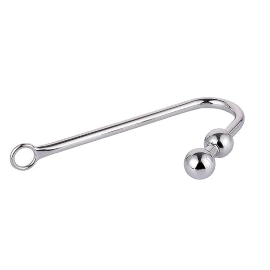 Stainless Steel Two 4417 Pleasurable Anal Balls Hook 1123